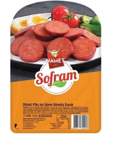 NAMET SOFRAM PİLİÇ DİL.IS.İŞ.G.SUCUK 200GR
