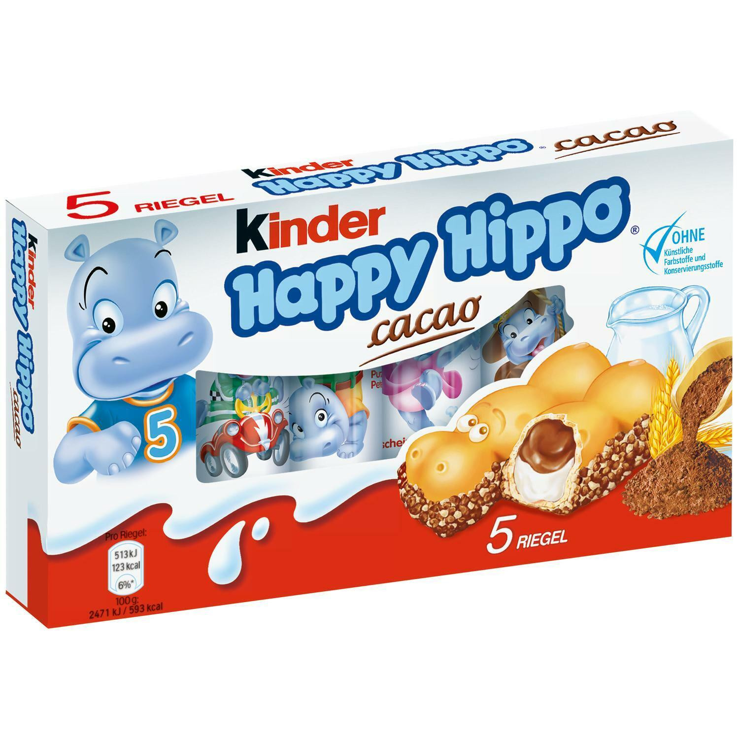 KİNDER HAPPY HİPPO KAKAO 20,7GR