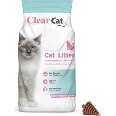CLEAR CAT KEDİ KUMU BABY 5KG