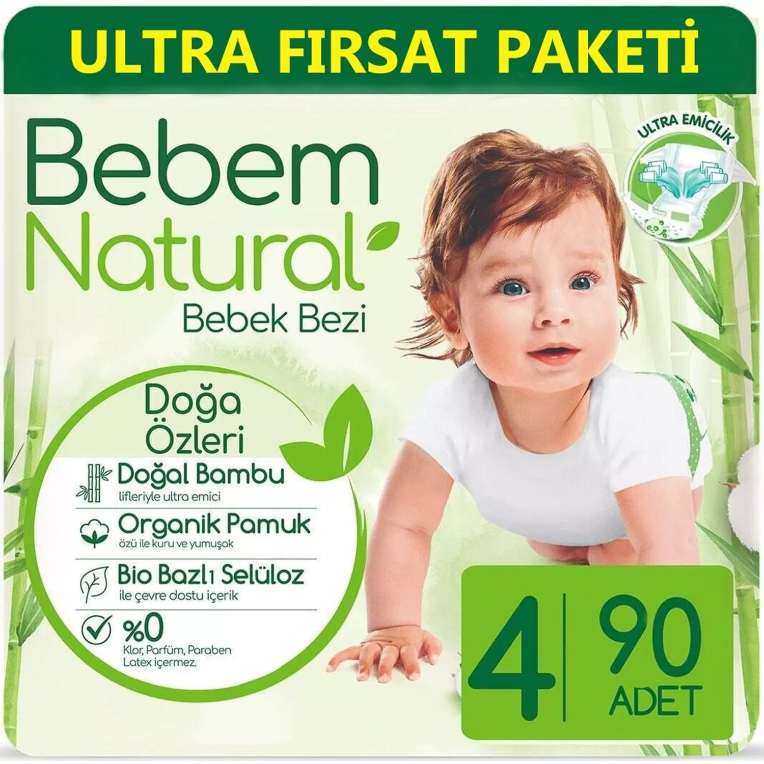 BEBEM BEBEK BEZİ NAT.MAXİ (4NO)90'LI