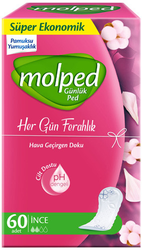 MOLPED HERGÜN FERAHLIK İNCE 60ADET