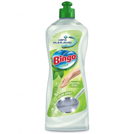 BİNGO BULAŞIK DETERJANI HASSAS CİLTLER 1200ML