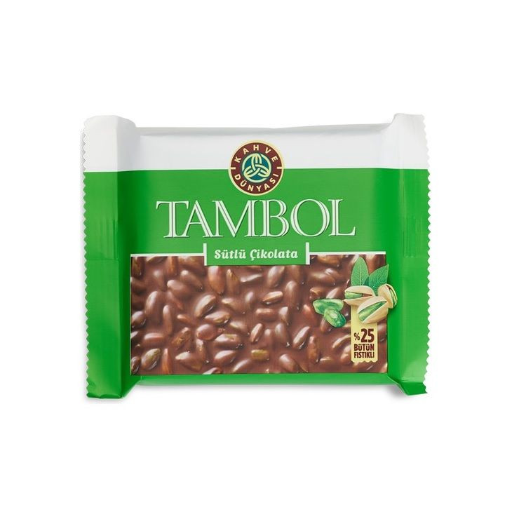KAHVE DÜNYASI TAMBOL SÜT.FISTIKLI ÇİK.77GR