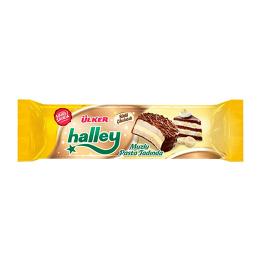 ÜLKER HALLEY MİNİ MUZLU 66GR