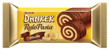 ÜLKER DANKEK RULO PASTA MUZLU 235GR