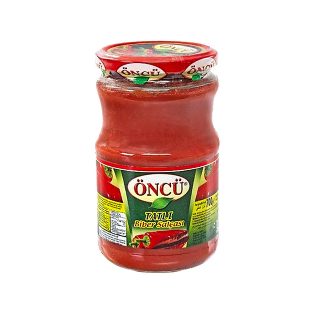 ÖNCÜ TATLI BİBER SALÇASI 700GR CAM