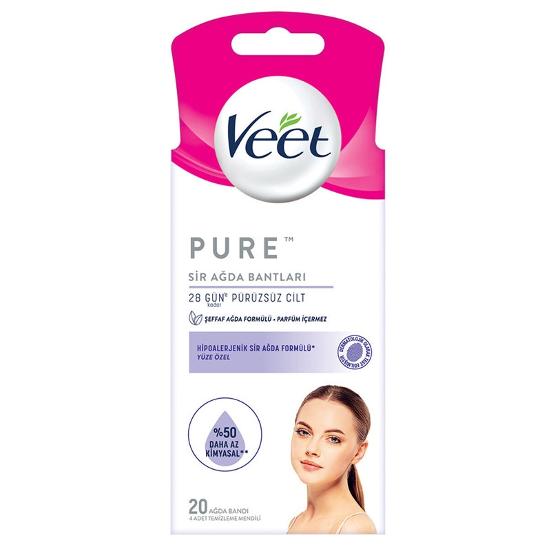 VEET PURE YÜZ AĞDA BANDI 20'Lİ