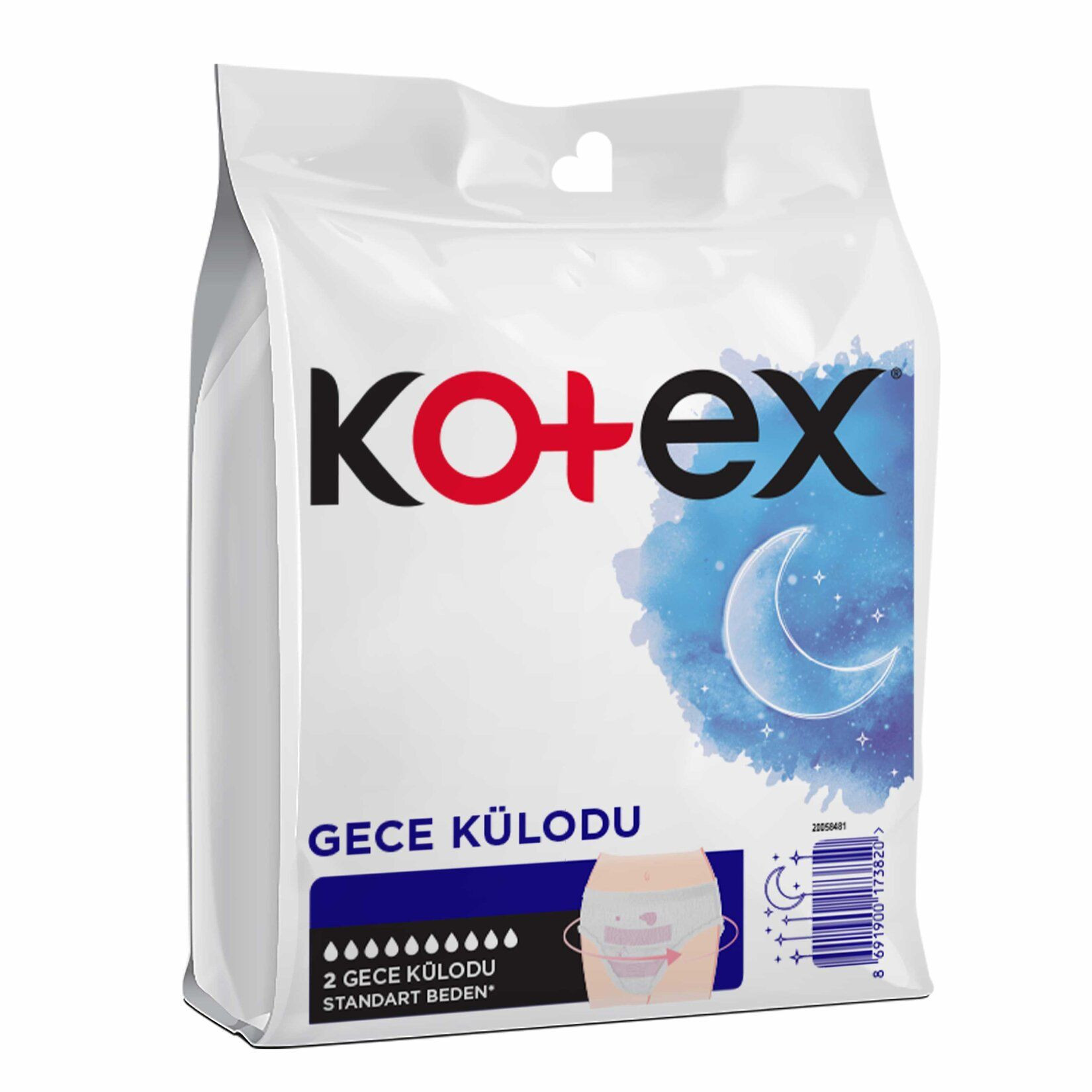 KOTEX REGL 2 GECE KÜLODU