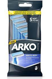 ARKO TRAŞ BIÇAĞI BANYO 5'Lİ