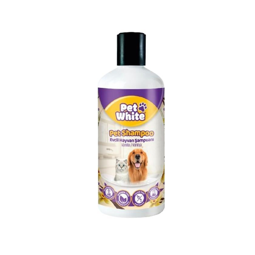 PET WHİTE EVCİL HAYVAN ŞAMPUANI VANİLYA 500L