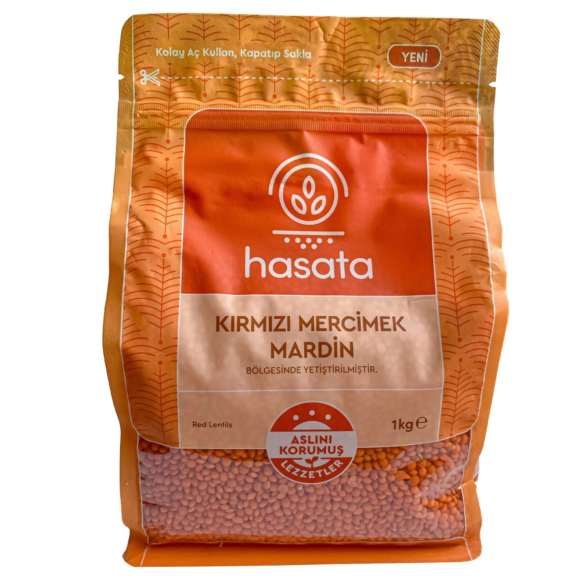 HASATA KIRMIZI MERCİMEK MARDİN 1KG
