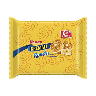 ÜLKER KREMALI RONDO MUZLU 8X61GR