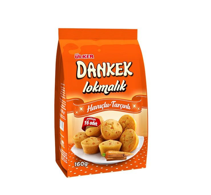 ÜLKER DANKEK LOKMALIK HAVUÇLU 160G