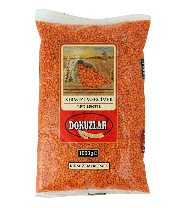 DOKUZLAR KIRMIZI MERCİMEK 1000GR