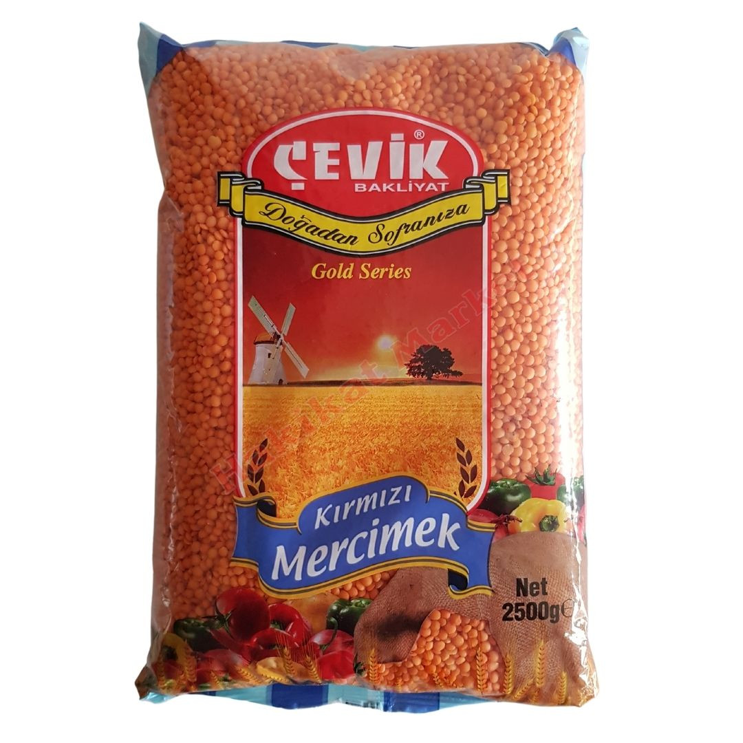 ÇEVİK KIRMIZI MERCİMEK 2,5KG
