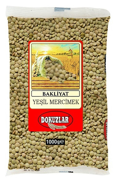 DOKUZLAR YEŞİL MERCİMEK 1000GR