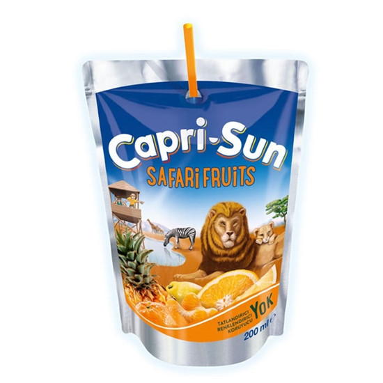 CAPRİ SUN SAFARİ FRUİTS 200ML