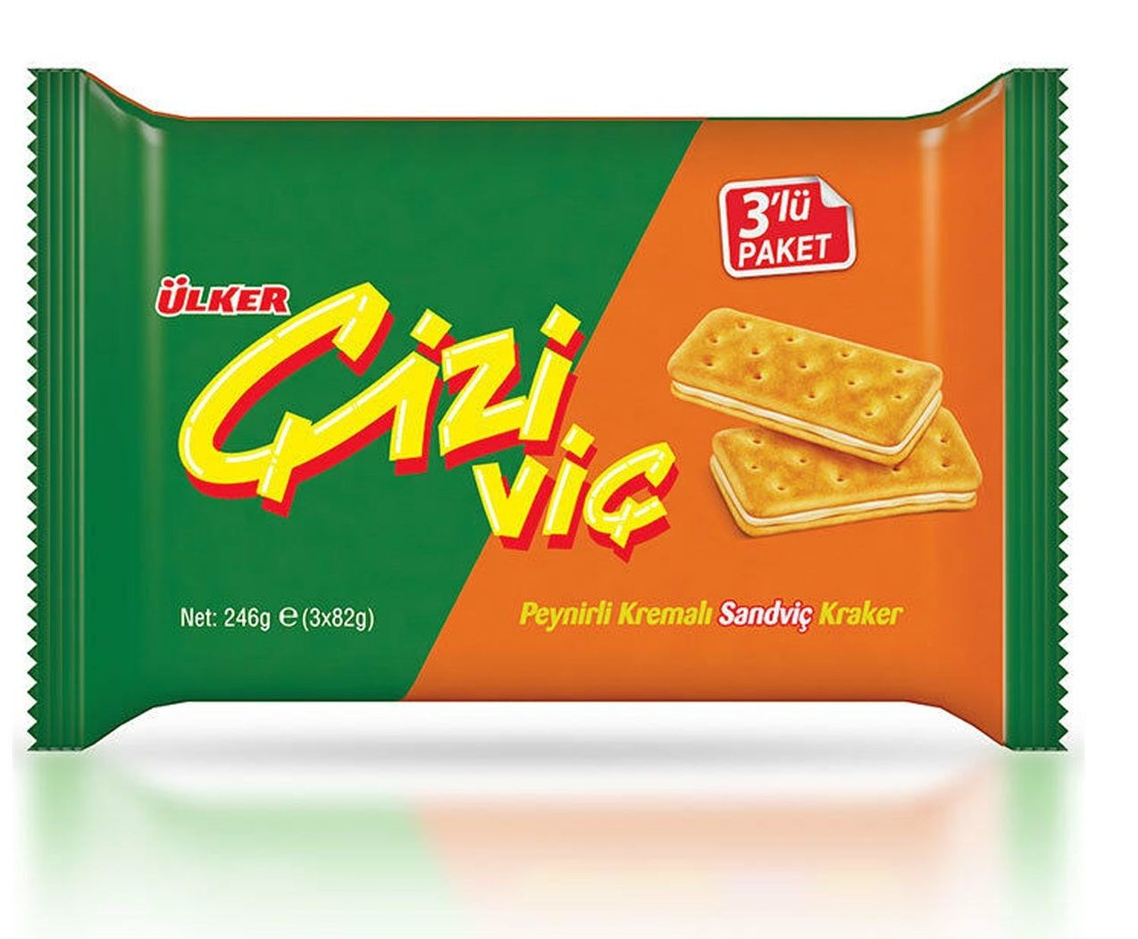 ÜLKER ÇİZİVİÇ 3'LÜ PAKET 246G