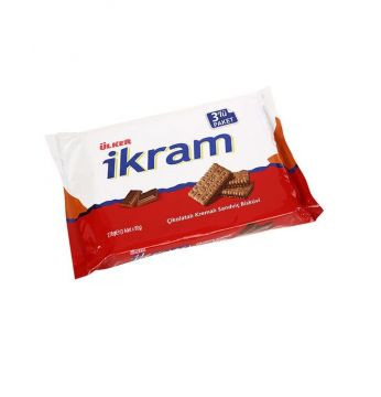 ÜLKER İKRAM KREMALI BİSK.ÇİK. 3X84GR