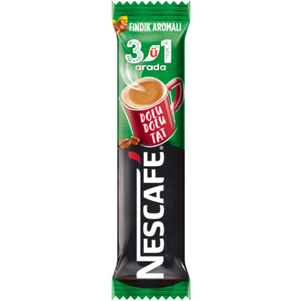 NESCAFE 3Ü1ARADA FINDIK 17GR