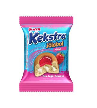 ÜLKER KEKSTRA JÖLEBOL ÇİLEK 40GR