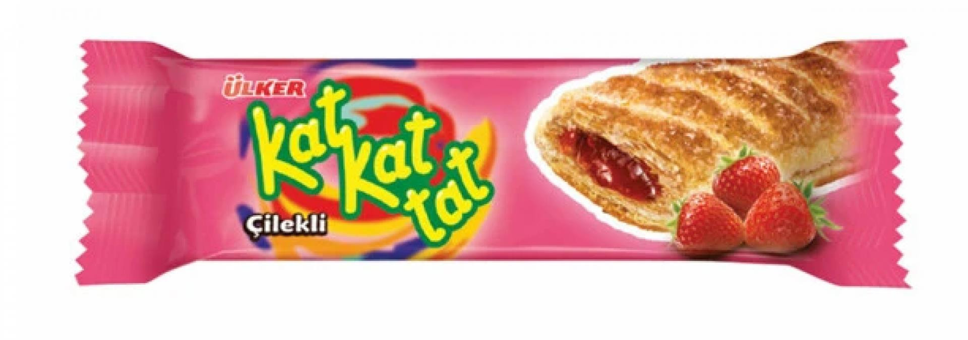 ÜLKER KAT KAT TAT ÇİLEK 28GR