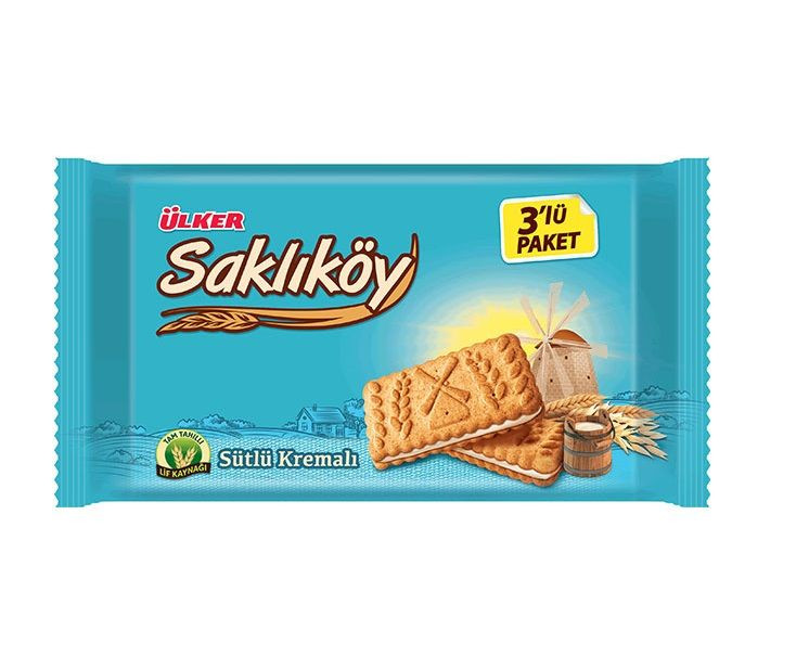 ÜLKER SAKLIKÖY SÜTLÜ KR.3X88GR