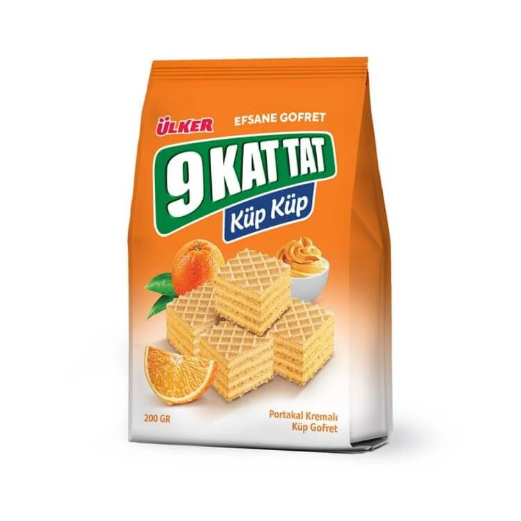 ÜLKER 9 KAT TAT KÜP GOF.PORT. 200GR