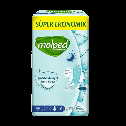MOLPED EXTRA HİJYEN GECE 16ADET