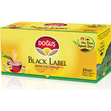 DOĞUŞ BLACK LABEL SÜZEN POŞET 25'Lİ