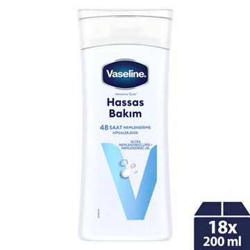 VASELİNE HASSAS BAKIM 200ML