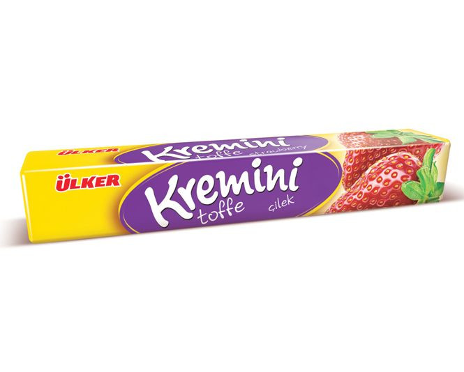 ÜLKER KREMİNİ ÇİLEK TOFFE STICK 44GR