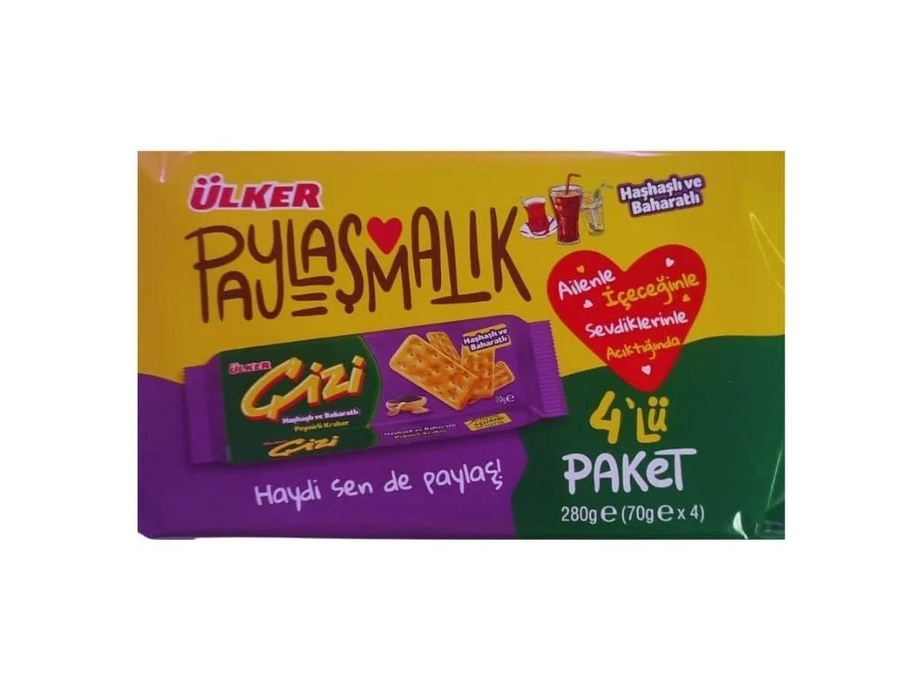 ÜLKER ÇİZİ KRA.HAŞH&BAHR 4X70GR