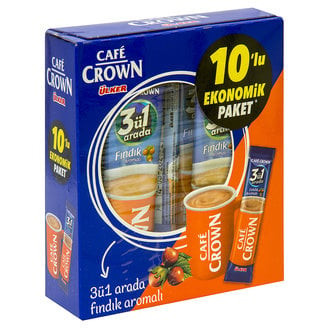 CAFE CROWN 3Ü1 ARADA FINDIK  10X18GR