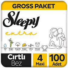 SLEEPY EXTRA GROSS (4NO)MAXİ 100'LÜ