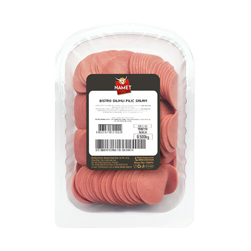NAMET PİLİÇ DİLİMLİ SUCUK BİSTRO 500GR