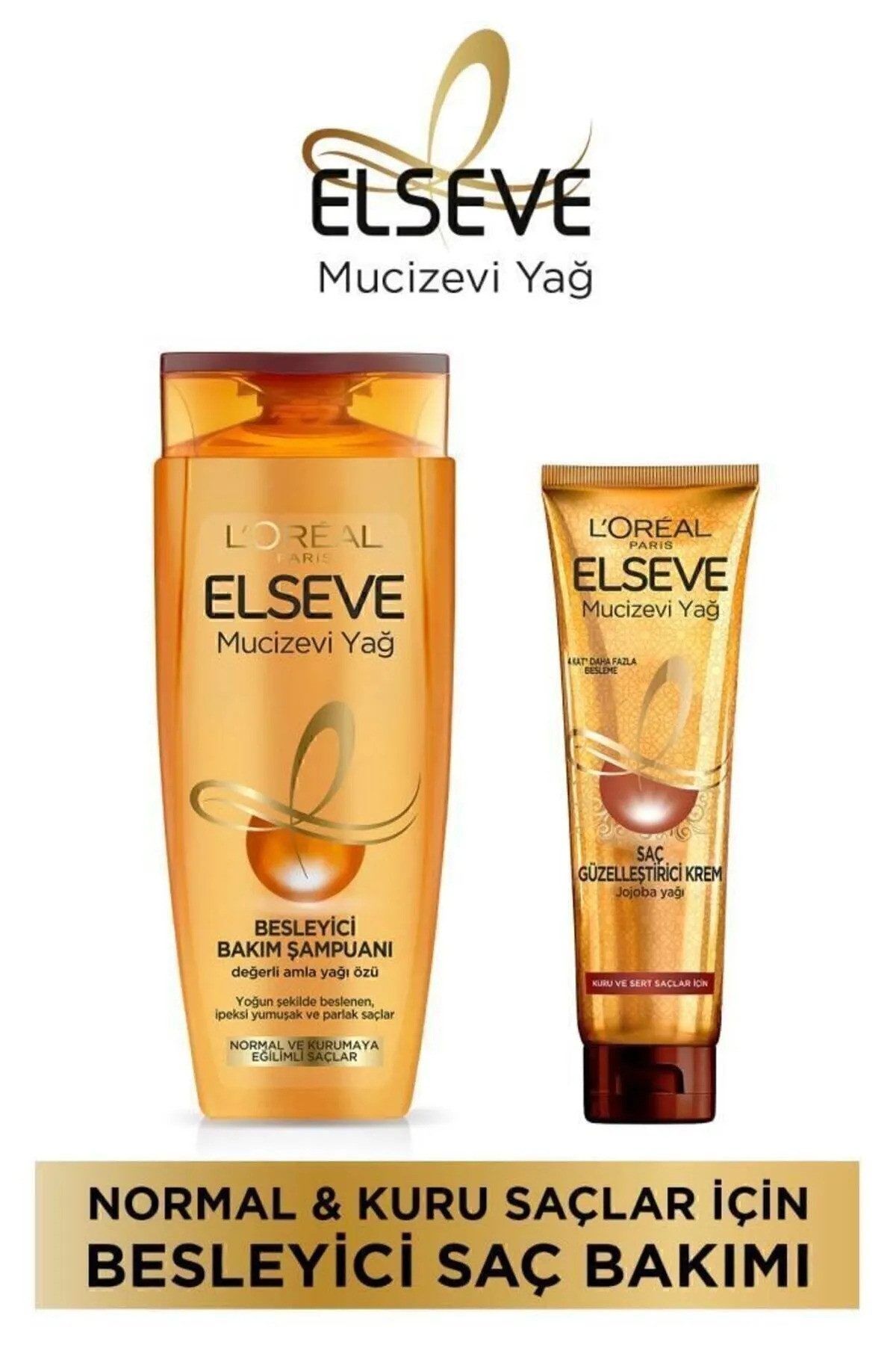 ELSEVE ŞAMP.MUCİZEVİ YAĞ 350ML+MUCİZEVİ YAĞ 150ML