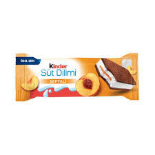 KİNDER SÜT DİLİMİ ŞEFTALİ 28GR