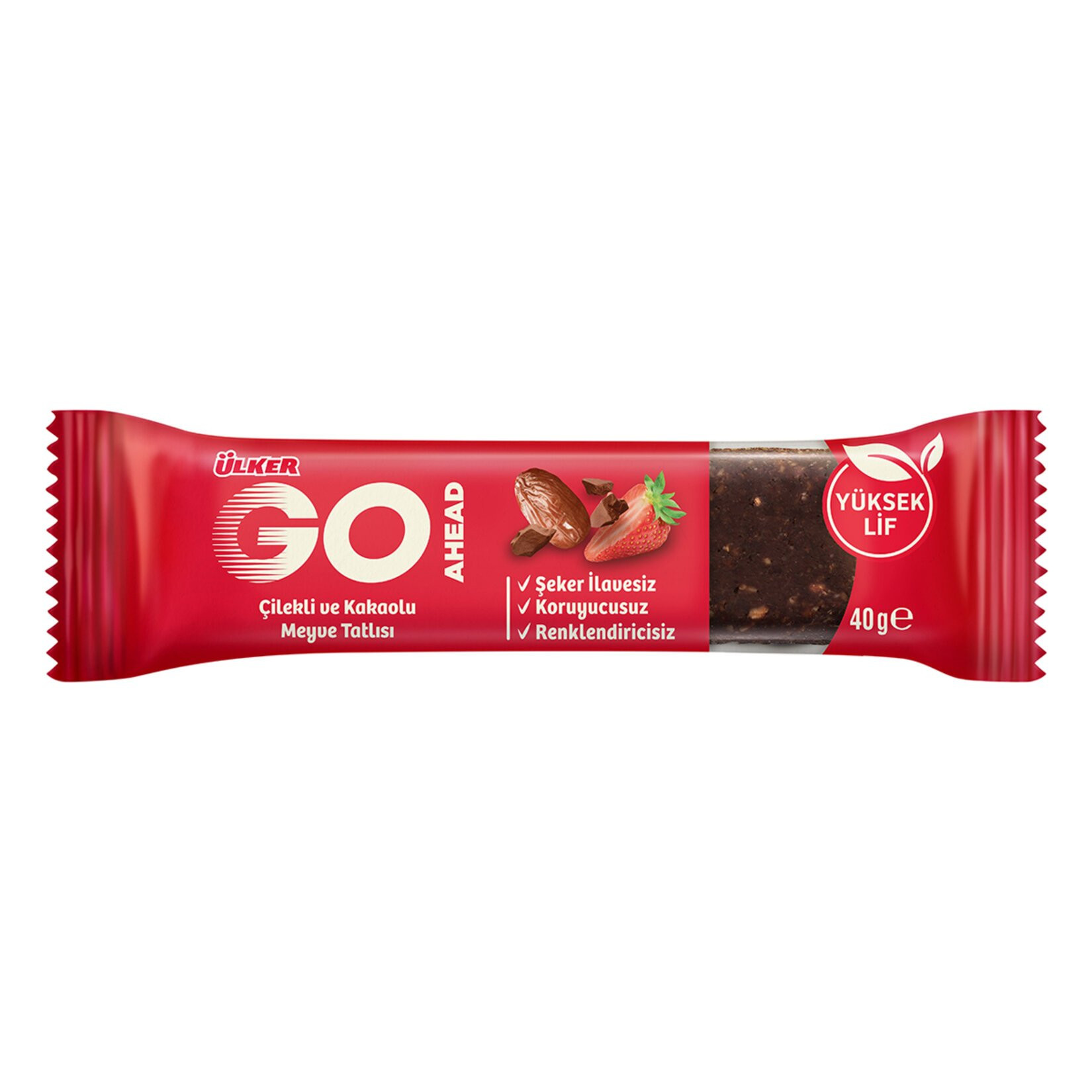 ÜLKER AHEAD ÇİLEKLİ HURMA BAR 40GR