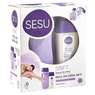 SESU ROLL-ON SİR AĞDA MAKİNELİ SET MOR (SOFT)