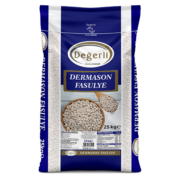 ÇUVAL FASULYE 9MM DEĞERLİ 25KG