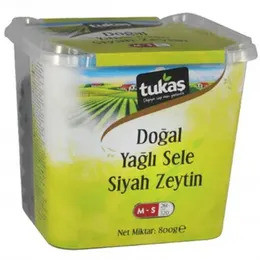 TUKAŞ SİYAH ZEYTİN YAĞLI (261-320)800GR