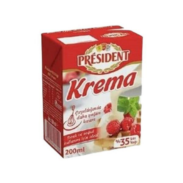 PRESİDENT KREMA 200ML