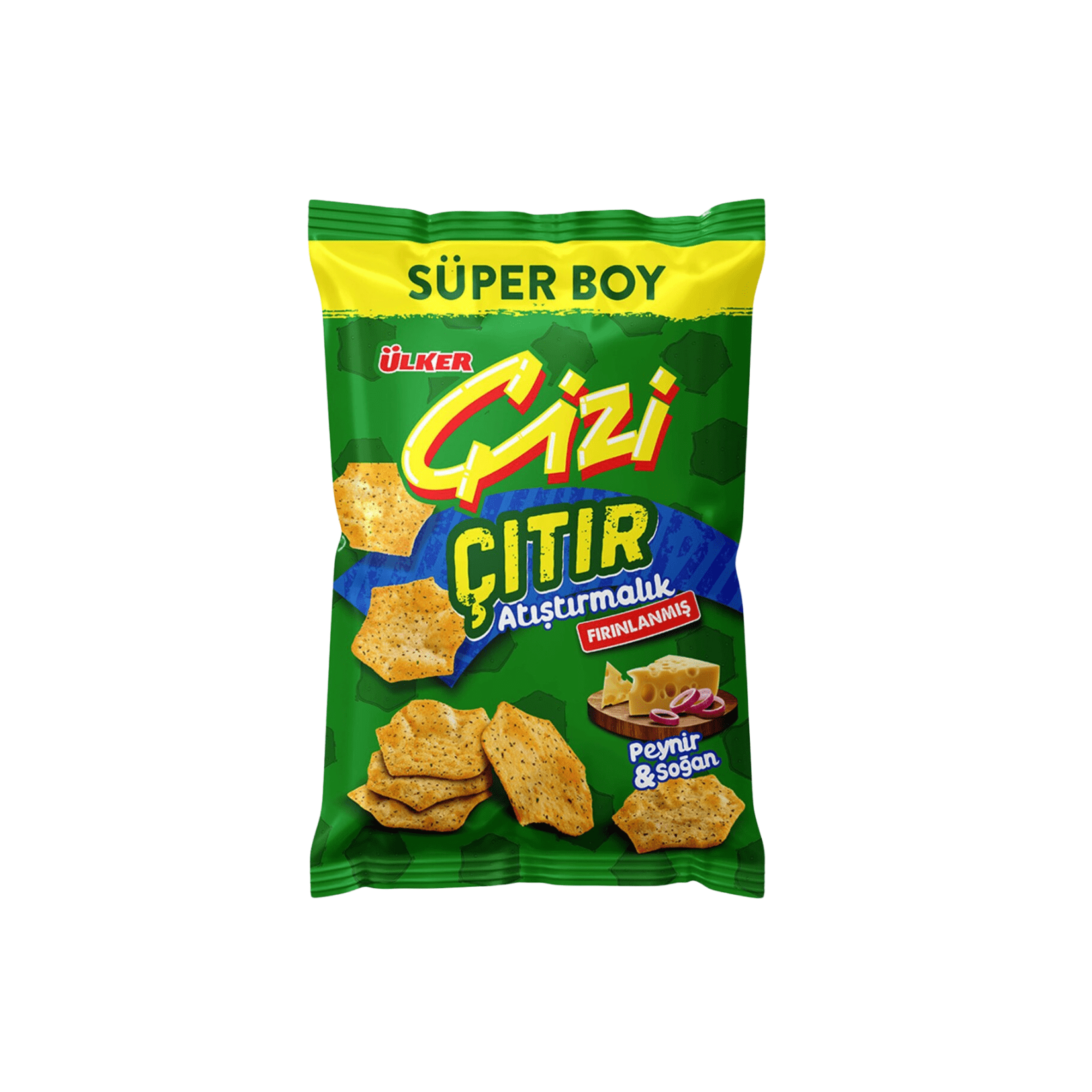 ÜLKER ÇİZİ ÇITIR PEYN&SOĞAN SÜPER BOY 120GR
