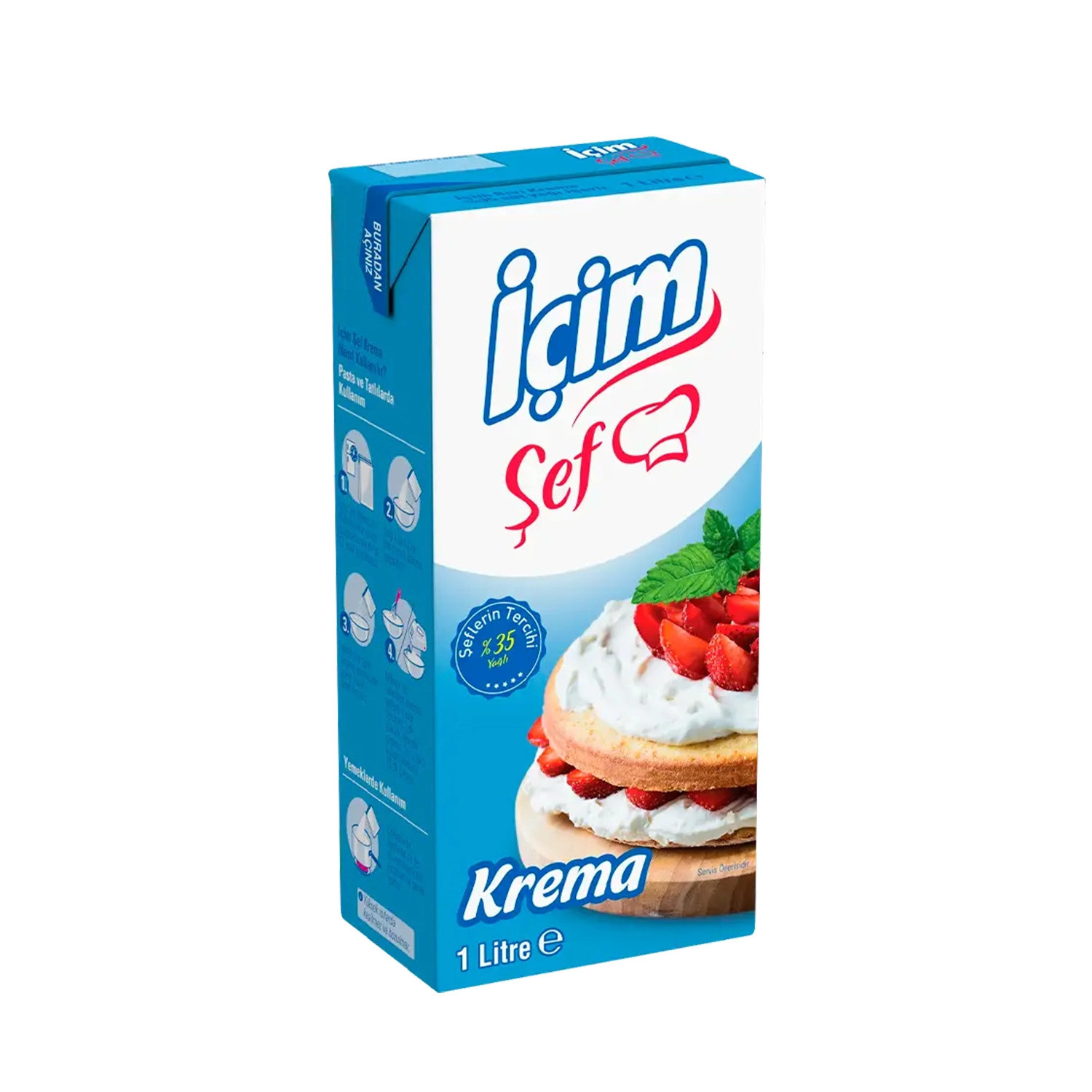 İÇİM ŞEF KREMA 1LT