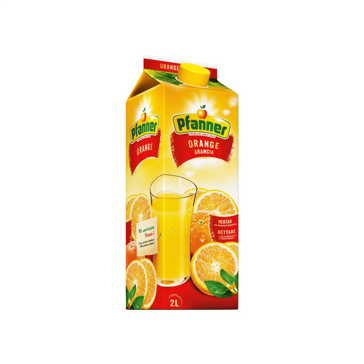 PFANNER PORTAKAL MEYVE SUYU 2 LT