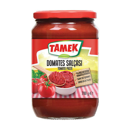 TAMEK DOMATES SALÇASI 700GR CAM