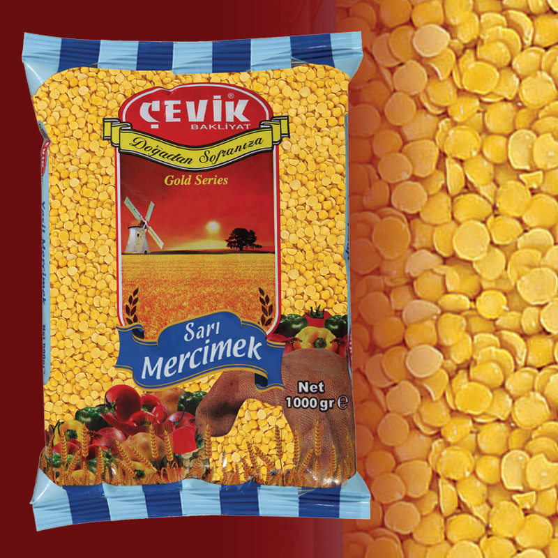 ÇEVİK SARI MERCİMEK 1KG