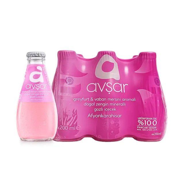 AVŞAR MADEN SUYU GREY.YAB.MER.200ML