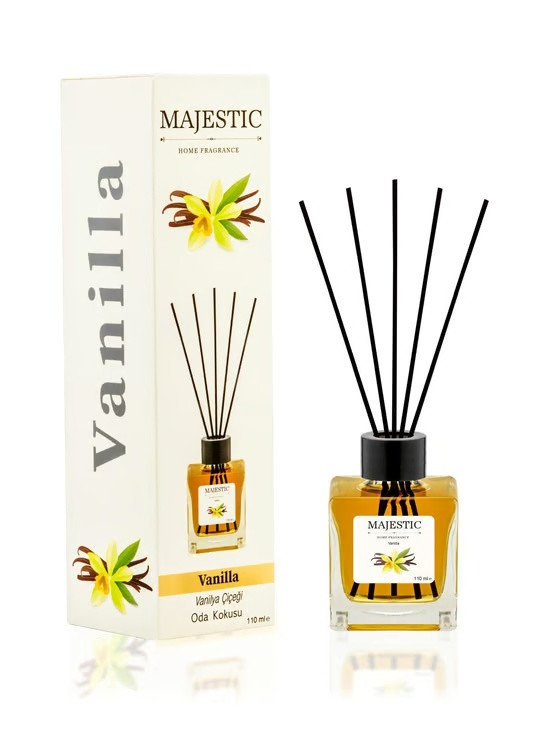 MAJESTİC ÇUBUKLU ODA KOKUSU VANİLYA ÇİÇEĞİ 110ML